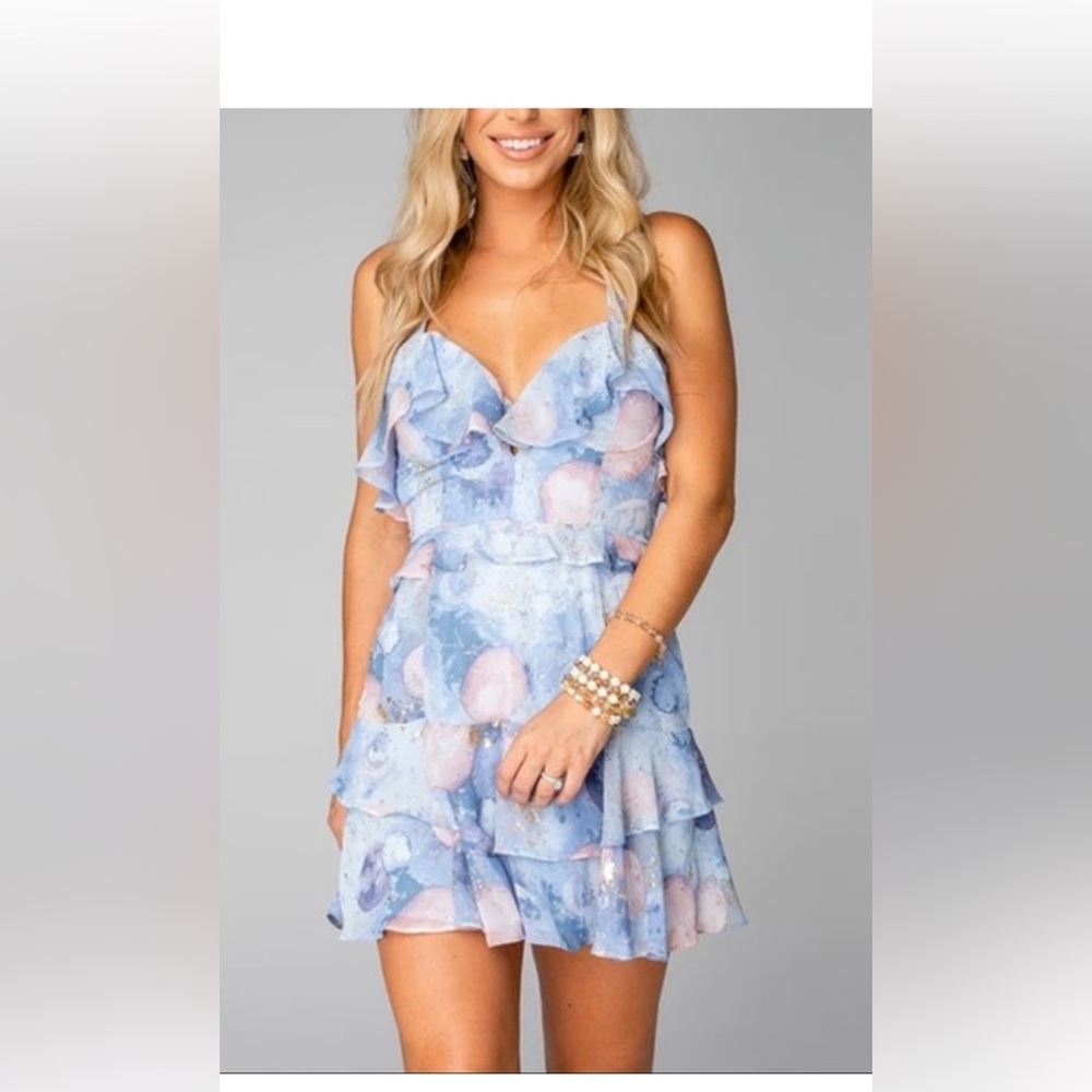 NWT -💙🩷🌸🎀Buddy Love - Julia Cosmic Dress - Picture 1 of 11